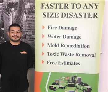 Miguel Esperanza, team member at SERVPRO of Northwest Long Beach