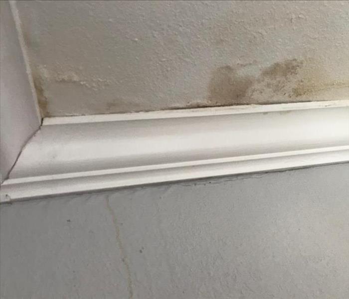 Water damage from pipe